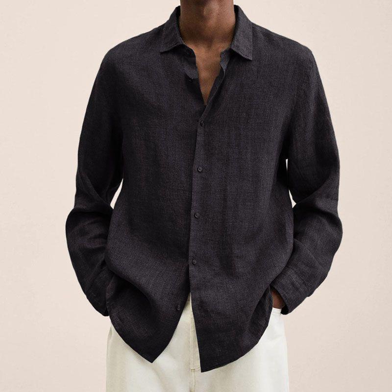 Theo | Classic Lightweight Linen Shirt for Men