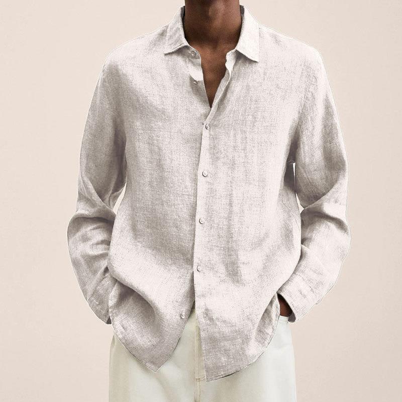 Theo | Classic Lightweight Linen Shirt for Men