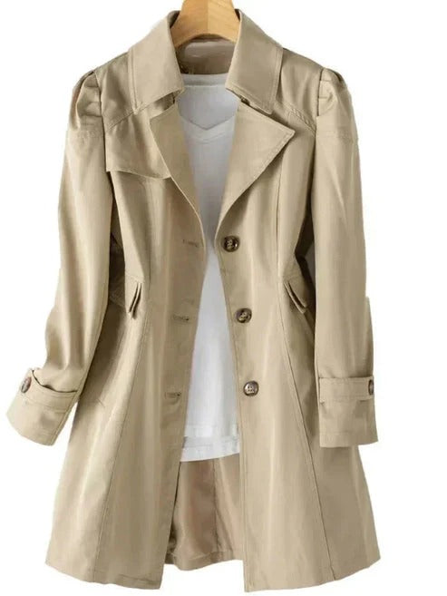 Celeste | Classic Tailored Trench Coat for Women