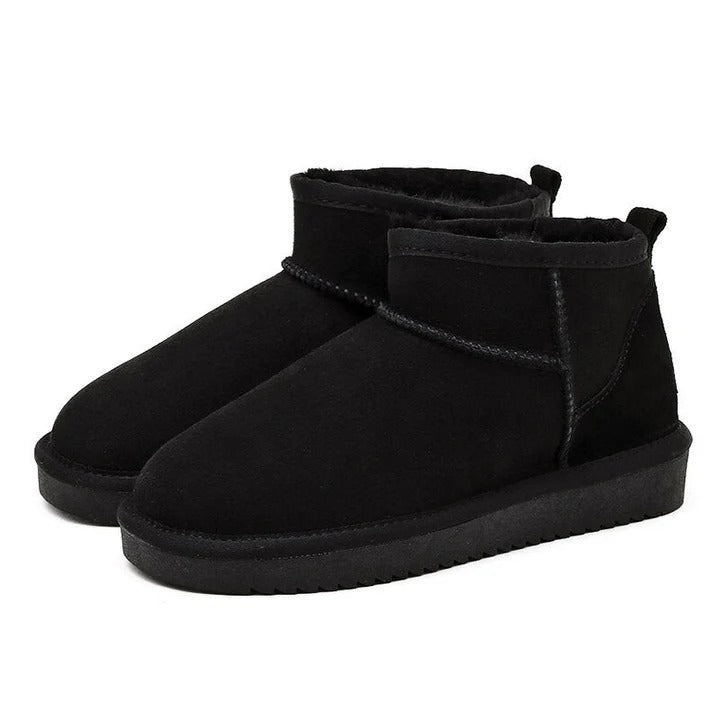 Elena | Cozy Fur Ankle Boots for Women